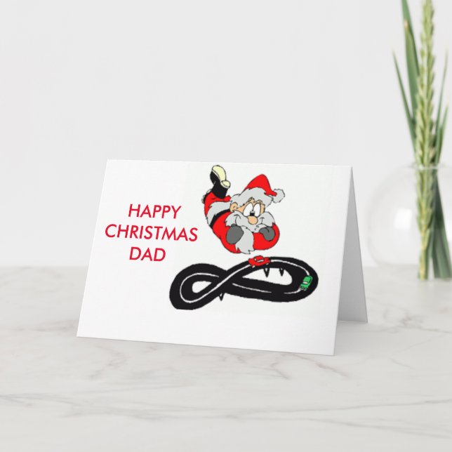 Cartes Pour Fêtes Annuelles Santa Clause (Devant)