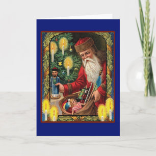 Cartes Pour Fêtes Annuelles Santa Delivers