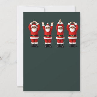 Cartes Pour Fêtes Annuelles Santa Ohio Fête du Midwest O-H-I-O Noël