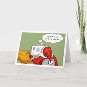 Cartes Pour Fêtes Annuelles Santa on Facebook