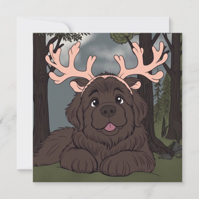 Cartes Pour Fêtes Annuelles Santas Little Helper (Devant)