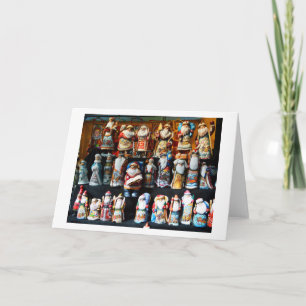 Cartes Pour Fêtes Annuelles Santas russes