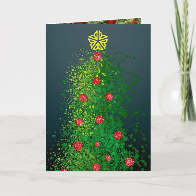 Cartes Pour Fêtes Annuelles Sapin de Noël de Rochester 2023 (Devant)