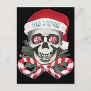 Cartes Pour Fêtes Annuelles Scary Christmas