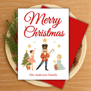 Cartes Pour Fêtes Annuelles Scène de Noël du ballet de noisette