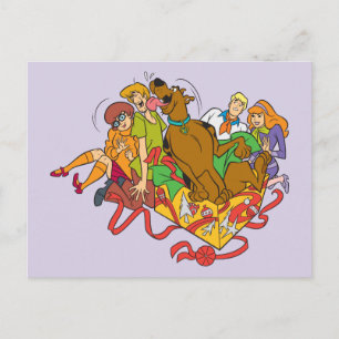 Cartes Pour Fêtes Annuelles Scooby-Doo et Noël Gang