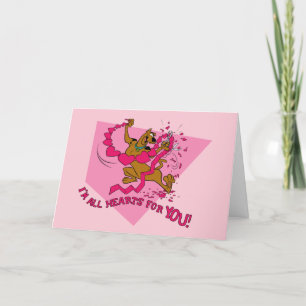 Cartes Pour Fêtes Annuelles Scooby-Doo - I'm All Hearts For You