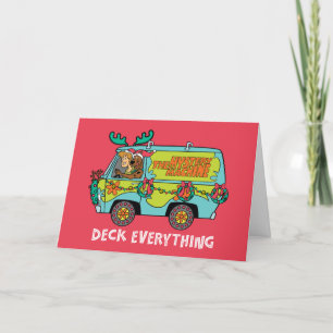 Cartes Pour Fêtes Annuelles Scooby-Doo & Shaggy Dans La Machine Mystère De Vac