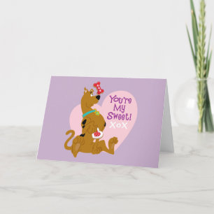 Cartes Pour Fêtes Annuelles Scooby-Doo - Tu es ma douce