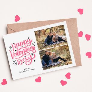 Cartes Pour Fêtes Annuelles Script amusant "Joyeuse Saint Valentin" 2 Galerie 