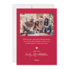 Script moderne Rouge 5 photo Collage Noël