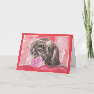 Cartes Pour Fêtes Annuelles Scruffy Dumbo Valentine