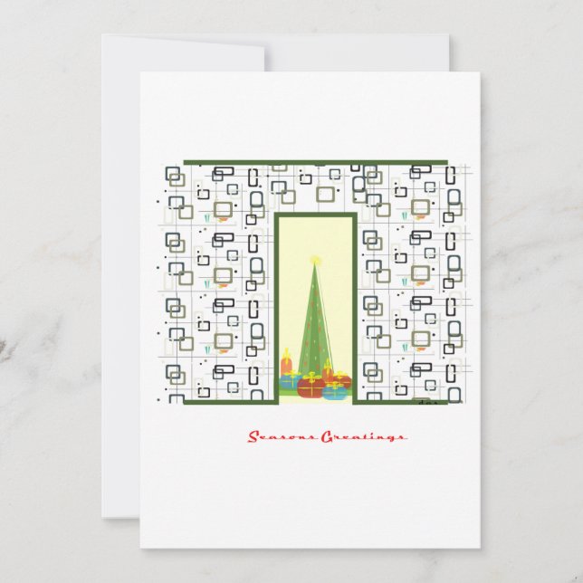 Cartes Pour Fêtes Annuelles Seasons Greatings (Devant)