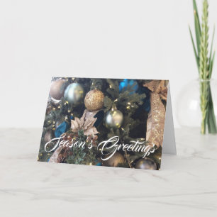 Cartes Pour Fêtes Annuelles Season's Greetings, card