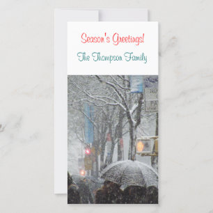 Cartes Pour Fêtes Annuelles Season's Greetings Photo Cards