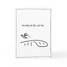 'Sentez-vous comme ça' - Surfing Valentine's Card