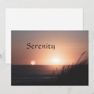Cartes Pour Fêtes Annuelles Sérénité