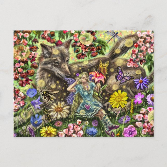 Cartes Pour Fêtes Annuelles Sérénité (Devant)