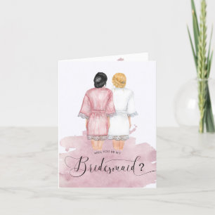 Cartes Pour Fêtes Annuelles serez-vous mes robes mariages de demoiselle d'honn