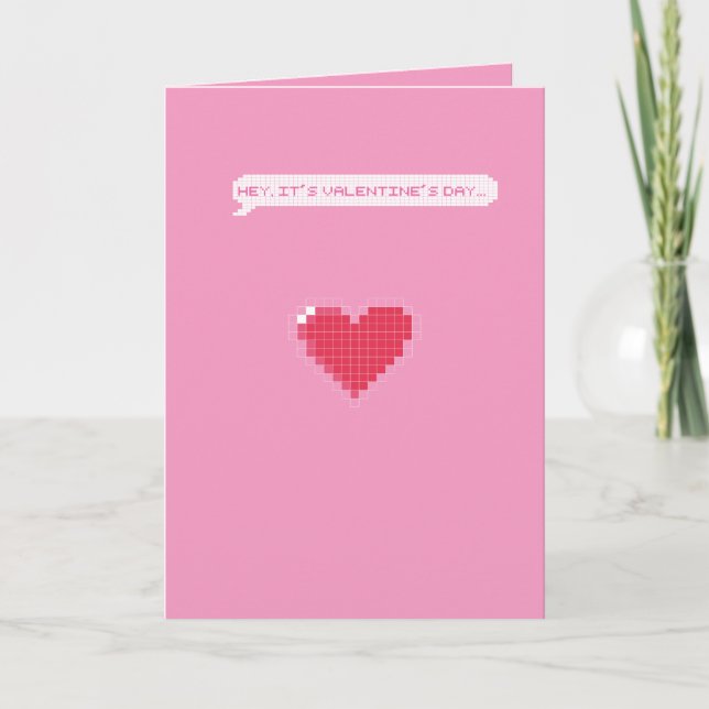 Cartes Pour Fêtes Annuelles Serez-vous mon joueur 2 ? - Saint-Valentin de (Devant)
