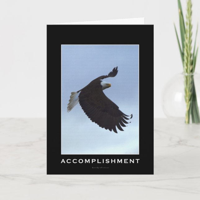 Cartes Pour Fêtes Annuelles Série d'ACCOMPLISSEMENT (Devant)