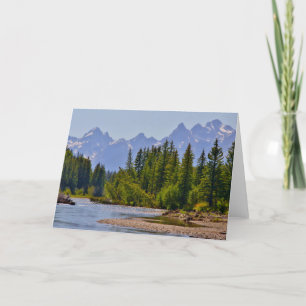 Cartes Pour Fêtes Annuelles Serpent River et Teton Range