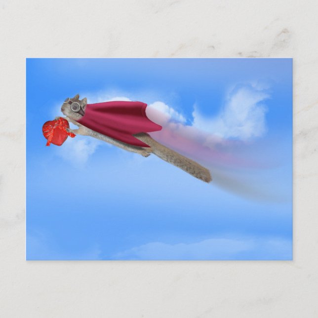 Cartes Pour Fêtes Annuelles Service de livraison de Super Squirel Valentine (Devant)