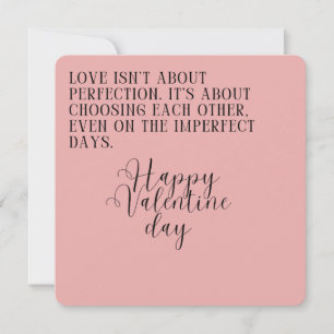 Cartes Pour Fêtes Annuelles S'être choisis  Joyeuse Saint-Valentin