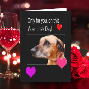 Cartes Pour Fêtes Annuelles Seulement pour vous sur le Rhodesian Ridgeback de