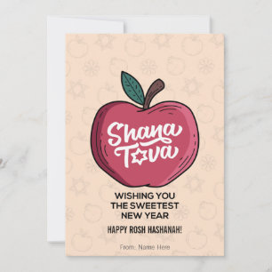 Cartes Pour Fêtes Annuelles Shana Tova, Rosh Hashanah, Nouvel An juif