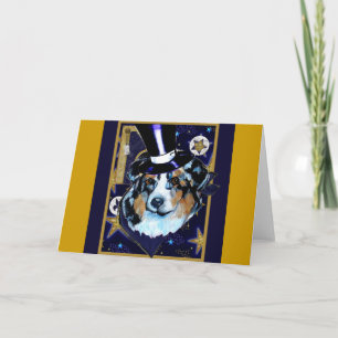 CARTES POUR FÊTES ANNUELLES SHÉPHERRE AUSTRALIEN