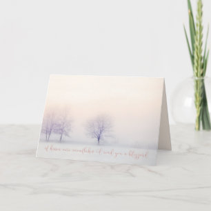 Cartes Pour Fêtes Annuelles Si les baisers étaient des flocons de neige - Pays