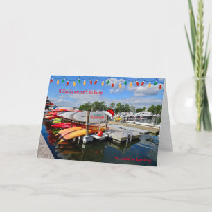 Cartes Pour Fêtes Annuelles Si Père Noël n'était pas si occupé, il serait en k