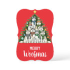 Sibérie Husky Joyeux sapin de Noël