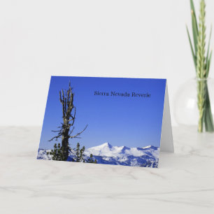 Cartes Pour Fêtes Annuelles Sierra Nevada Reverie