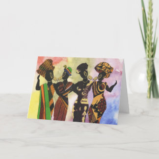 Cartes Pour Fêtes Annuelles Signataires africains