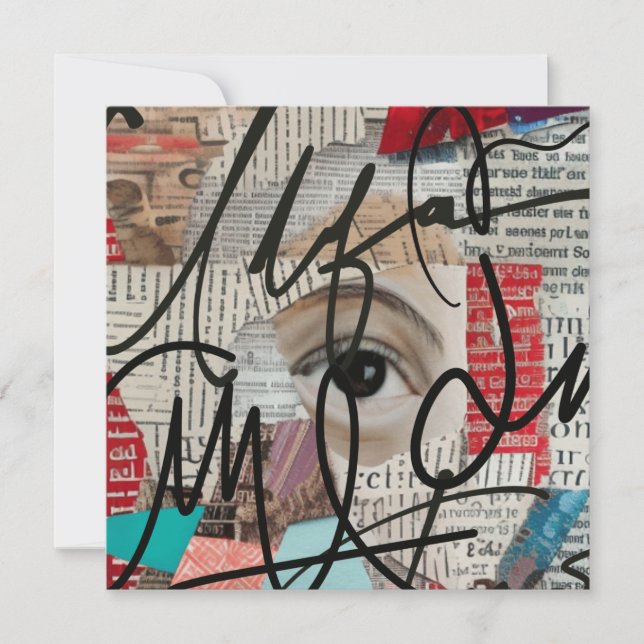 Cartes Pour Fêtes Annuelles Signatures (Devant)