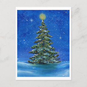 Cartes Pour Fêtes Annuelles Silencieux sapin de Noël par Renee Lavoie Holida