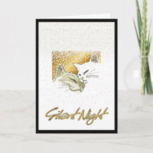 Cartes Pour Fêtes Annuelles Silent Night