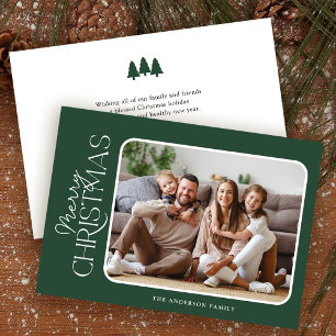 Cartes Pour Fêtes Annuelles Simple élégance Joyeux Noël Photo