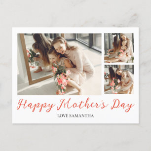 Cartes Pour Fêtes Annuelles Simple Elegant Happy Mother 3ème jour photo