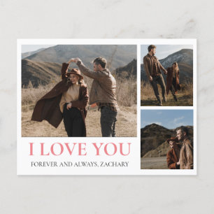 Cartes Pour Fêtes Annuelles Simple Elegant Love valentine's day couple 3 photo