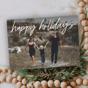 Cartes Pour Fêtes Annuelles Simple Lettre main 2 photo