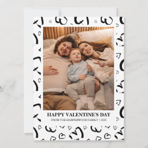 Cartes Pour Fêtes Annuelles Simple Rustic Hearts Love valentine's day photo