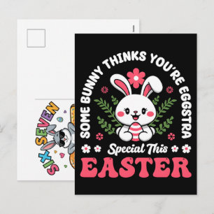 Cartes Pour Fêtes Annuelles Six Seven 67 Bruh Lapin de Pâques T-Shirt Drôle
