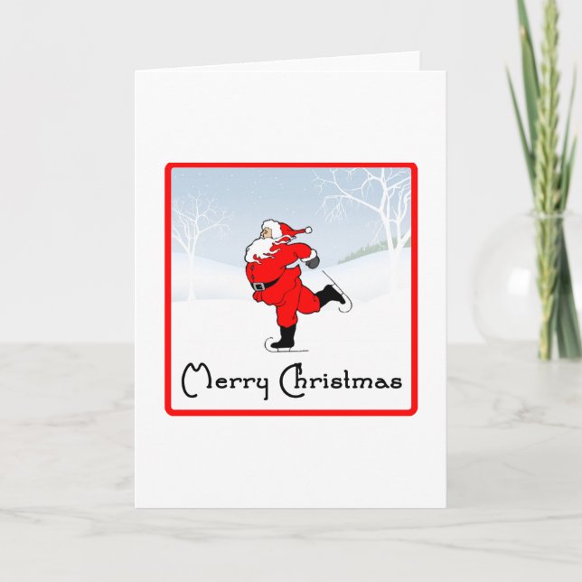 Cartes Pour Fêtes Annuelles SkateChick (Devant)