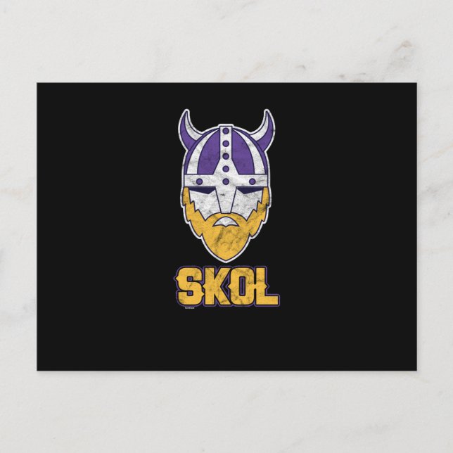 Cartes Pour Fêtes Annuelles Skol ! Santé! Viking Vikings Bier Drinker (Devant)