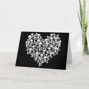 Cartes Pour Fêtes Annuelles Skull