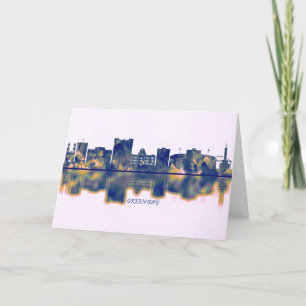 Cartes Pour Fêtes Annuelles Skyline Green Bay