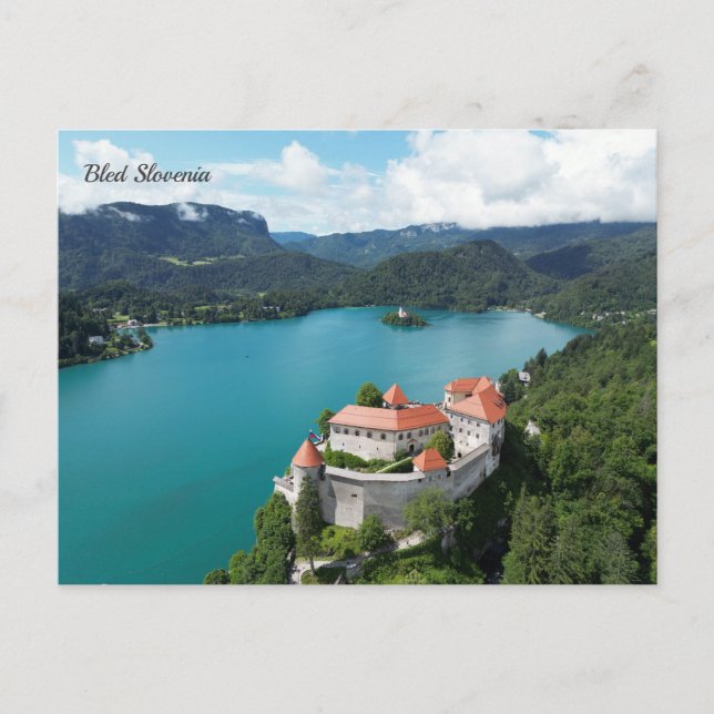 Cartes Pour Fêtes Annuelles Slovénie led (Devant)